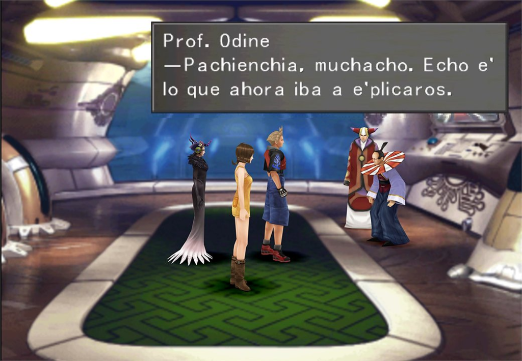 Prof. Odine FINAL FANTASY VIII